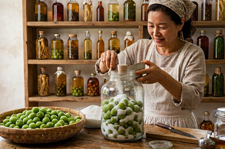 Korean Fruit Enzymes: What Maesil-cheong Actually Is (and Isn’t)